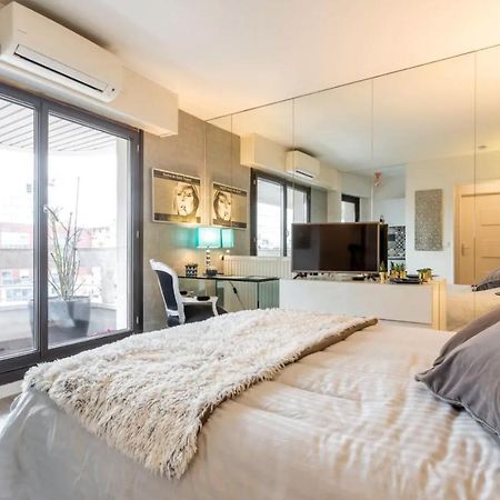 Beautiful Modern Fully Furnished Studio Levallois-Perret Exteriör bild