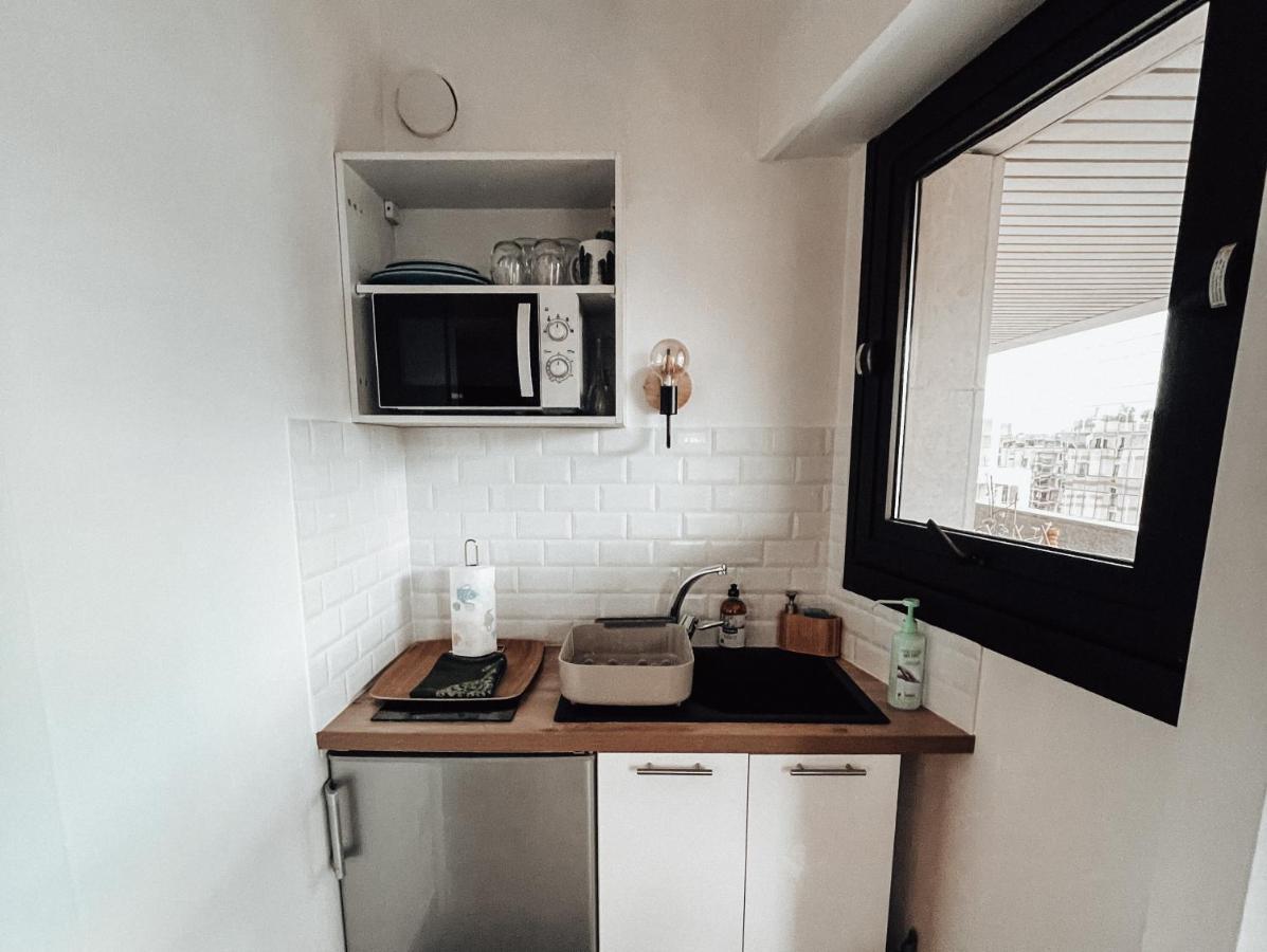 Beautiful Modern Fully Furnished Studio Levallois-Perret Exteriör bild