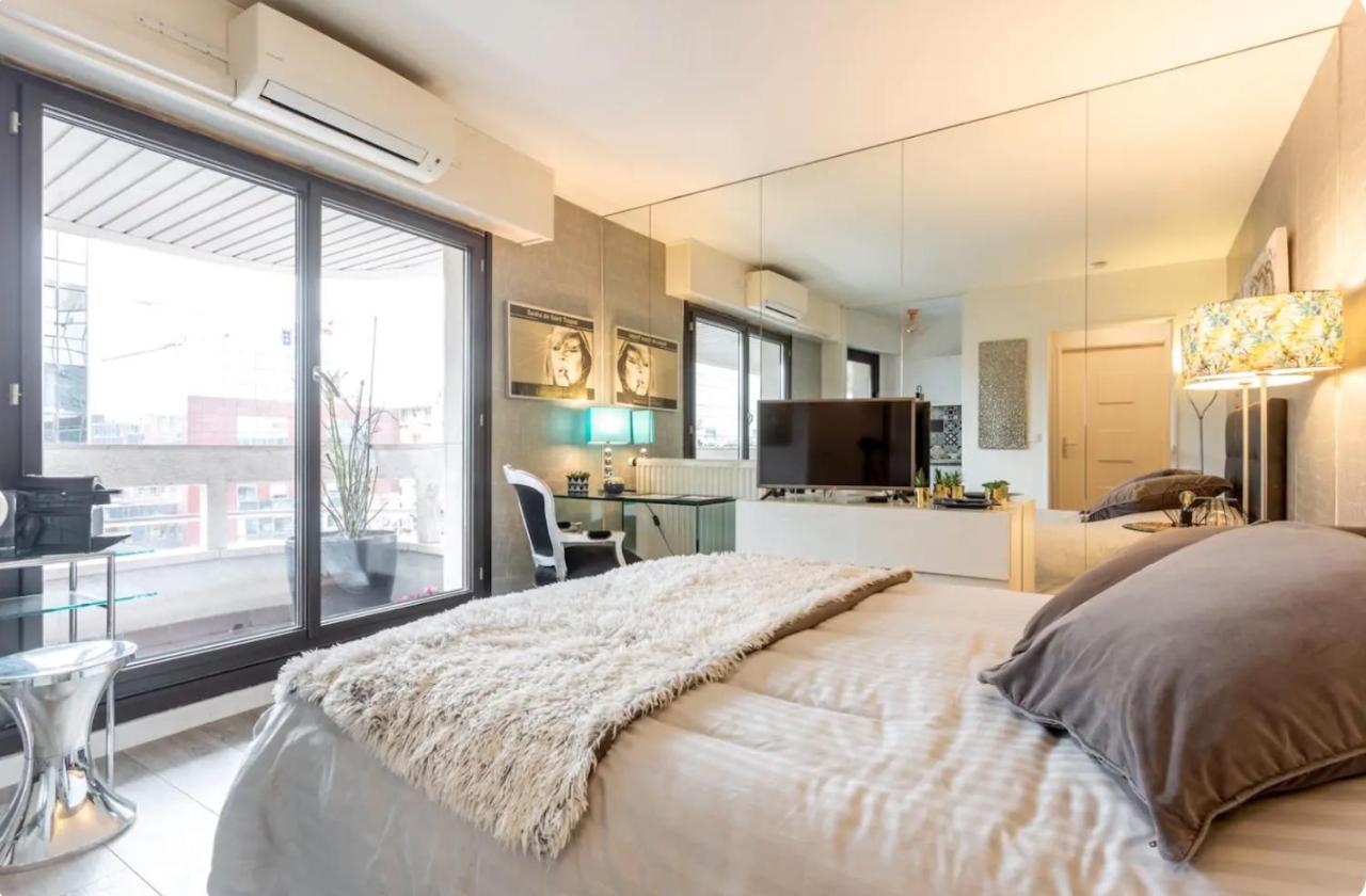 Beautiful Modern Fully Furnished Studio Levallois-Perret Exteriör bild